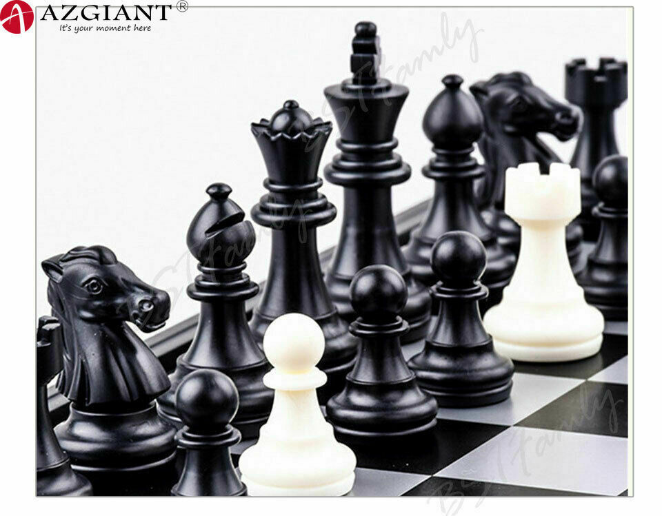 Folding chess set 3 in 11